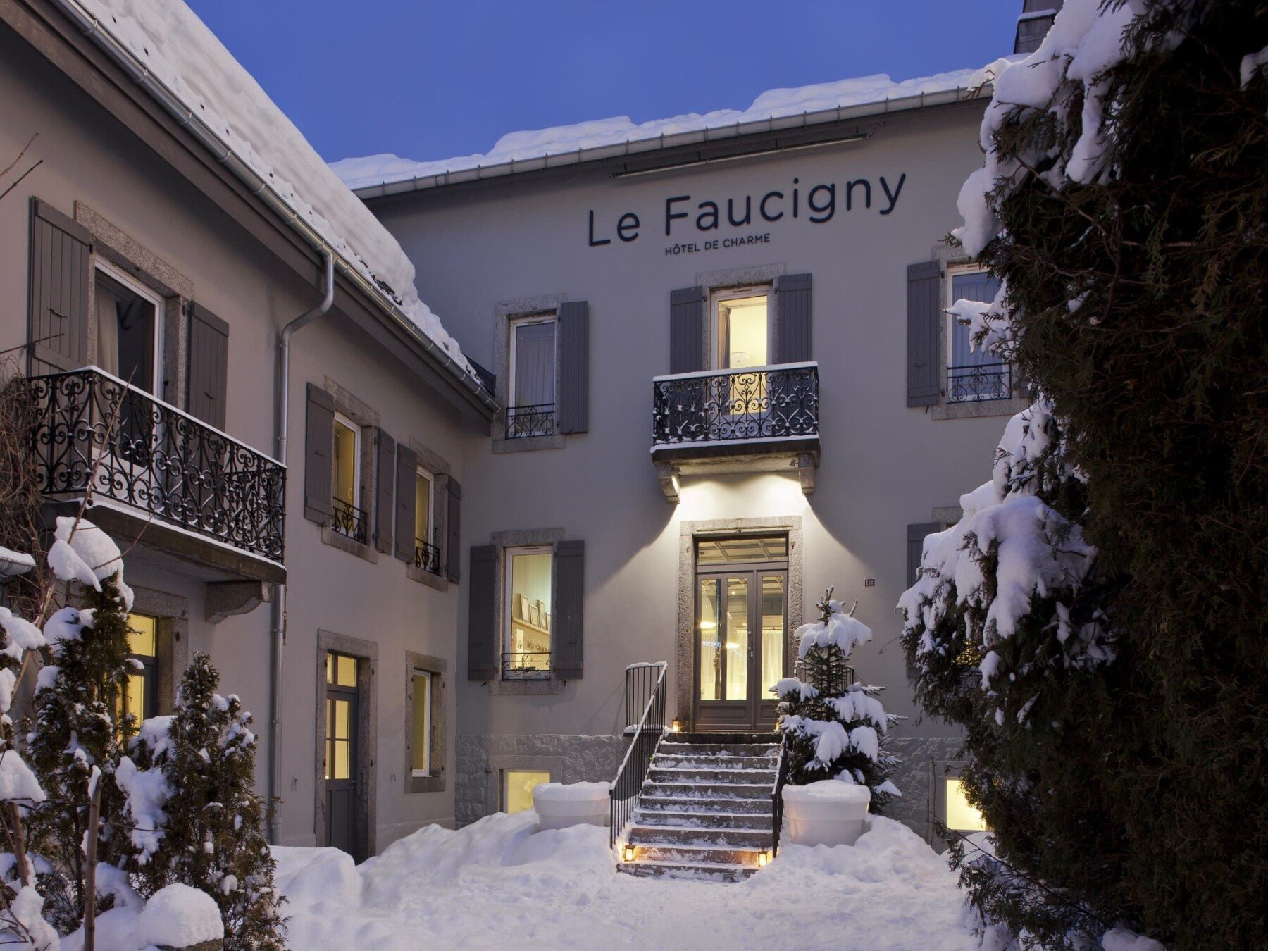 Boutique Hotel Le Faucigny Exterior