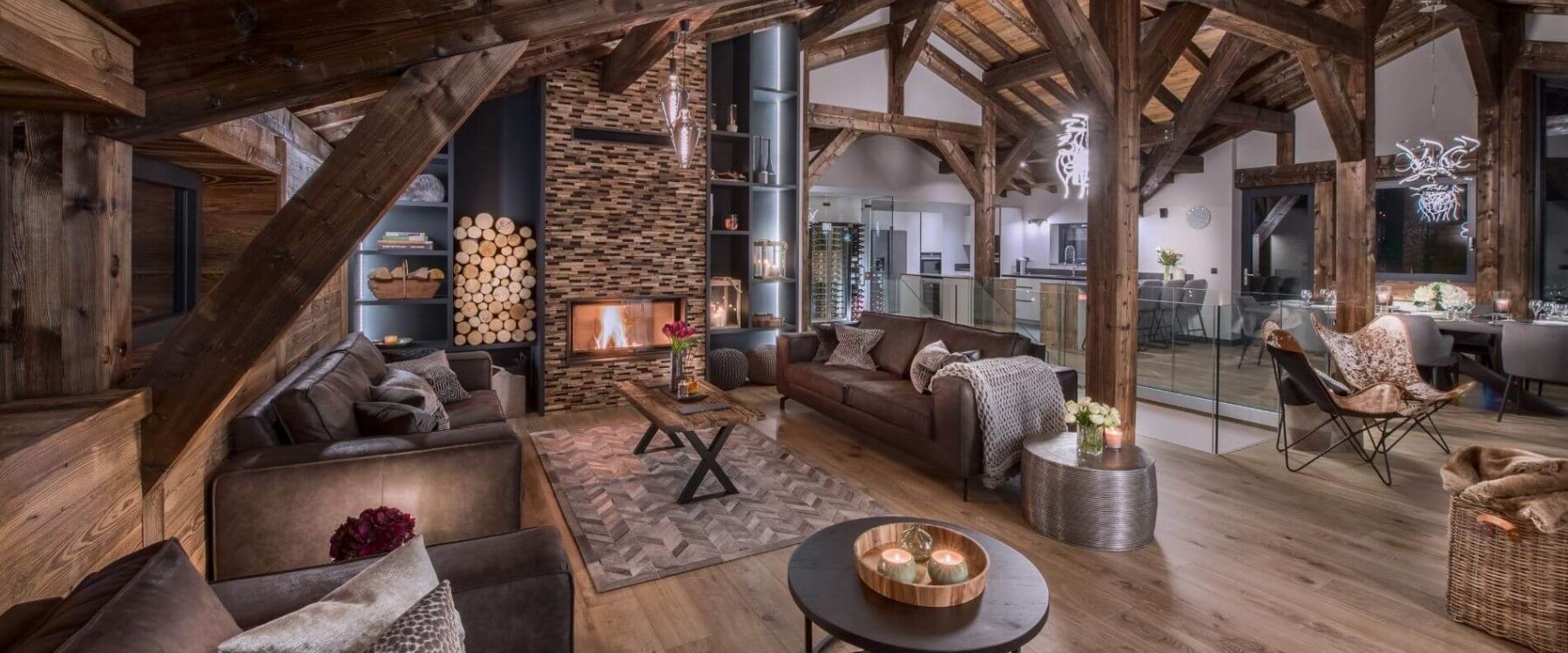 Chalet Griffonner Living room