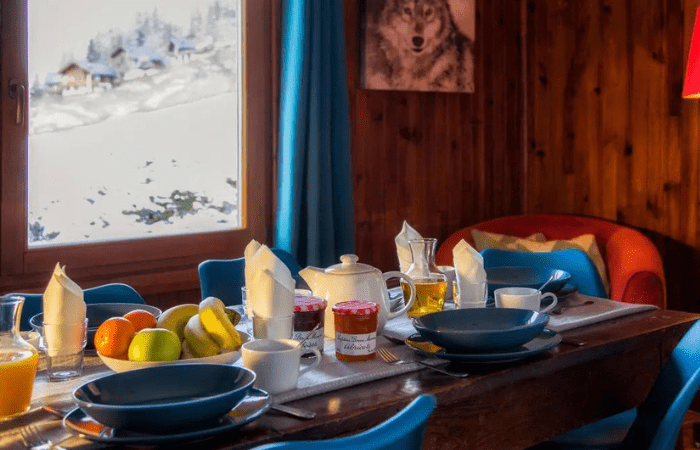 Chalet Petit Mont Blanc Dining room