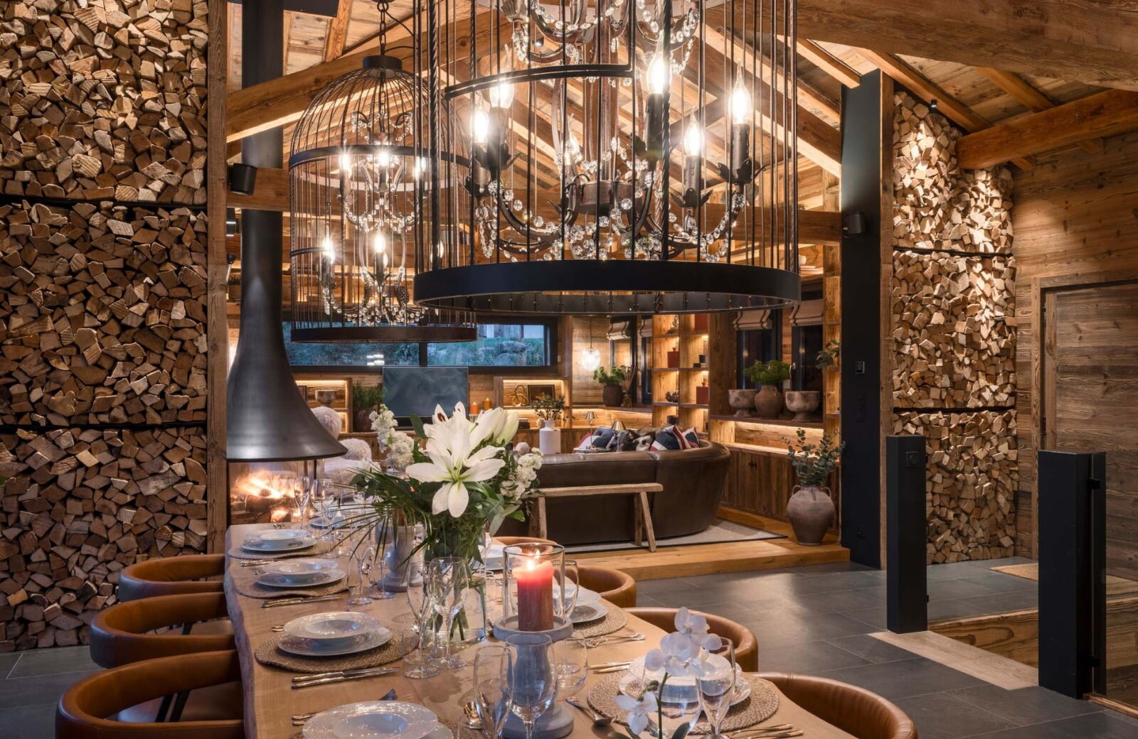 Chalet Mont des Anges Dining