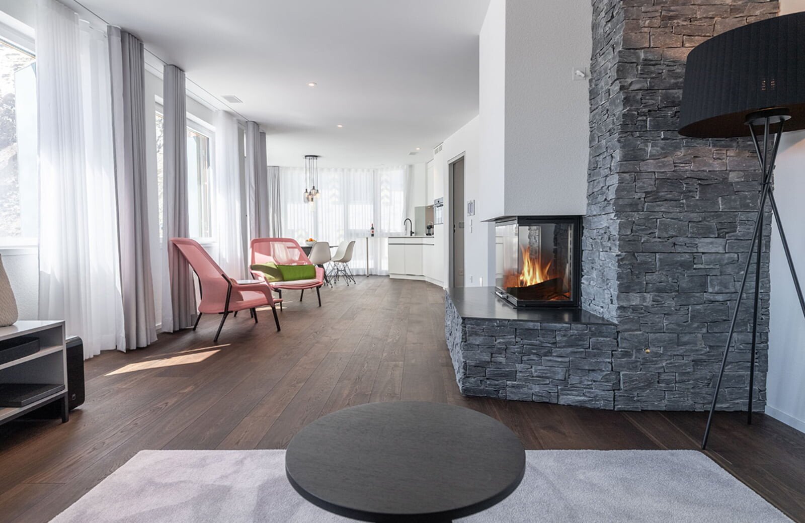 Andermatt Alpine Apartments Living Room