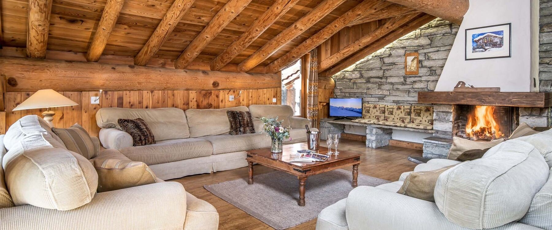 Chalet Grande Sassiere Lounge